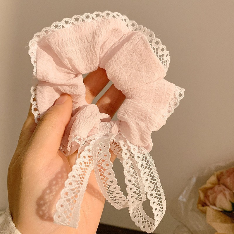 긴 리본 리본-핑크