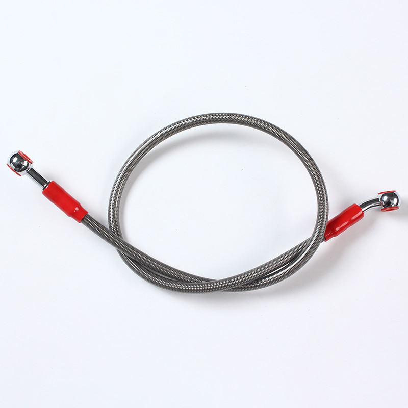 Motorcycle brake oil pipe hydraulic pipe modified Universal high pressure pipe steel wire hose