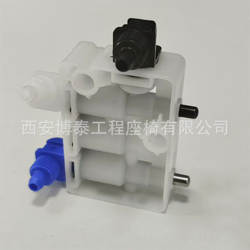 Asiento de amortiguación del airbag del camión Interruptor de entrada Válvula de aire Válvula de altura del asiento Válvula de control del asiento de aire del vehículo de ingeniería