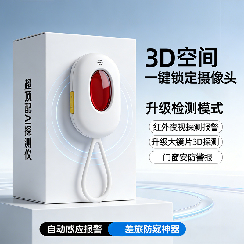 Camera intelligent detector hotel anti-peeping anti-peeping artifact anti-peeping infrared signal detector