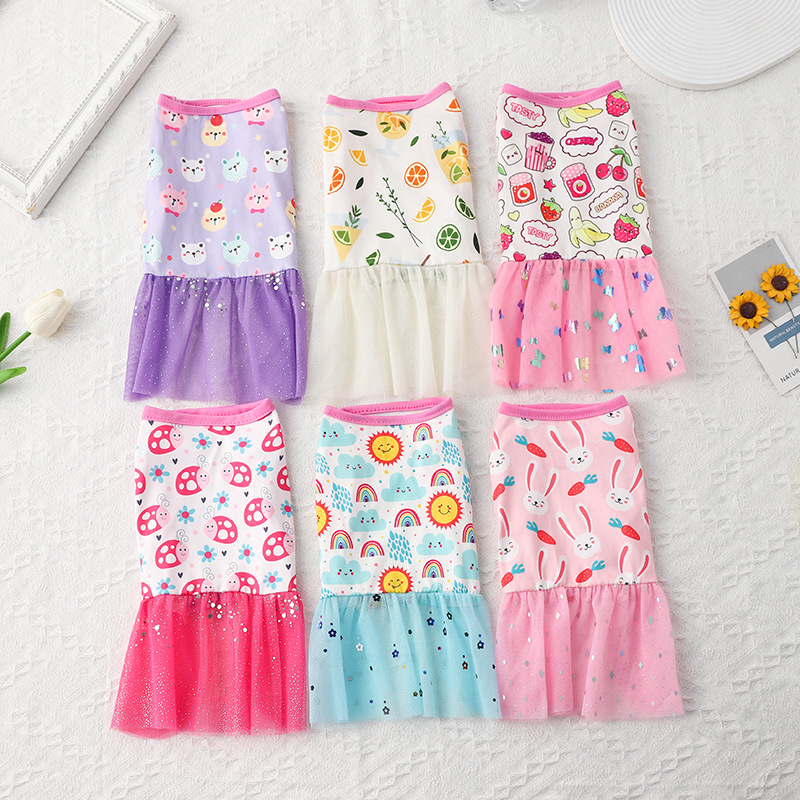 summer thin cute small princess costume