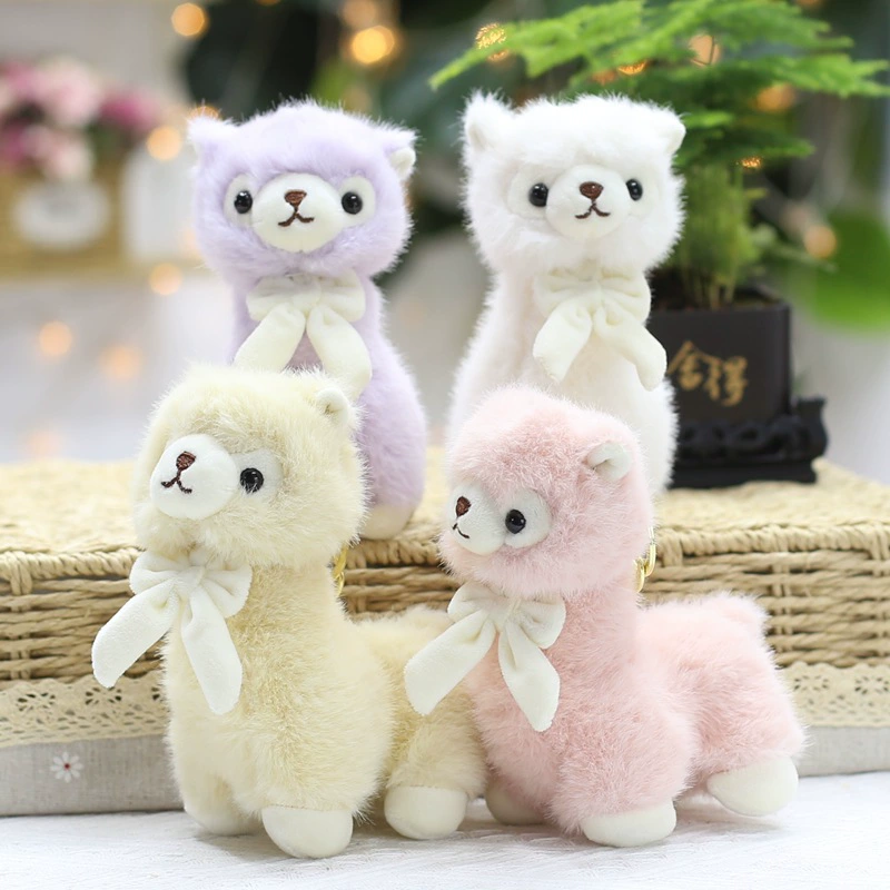 Мягкая игрушка, подвеска, украшение на сумку, брелок, альпака, кукла, оптовая продажа