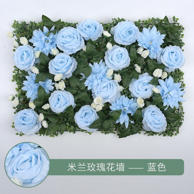 Muro de Flores de Hortensia para Decoración de Bodas, Arreglo Floral, Fondo de Pantalla, Alfombra de Pared, Arreglo Floral Artificial, Muro de Flores Famoso en Internet, Decoración de Bodas al por Mayor