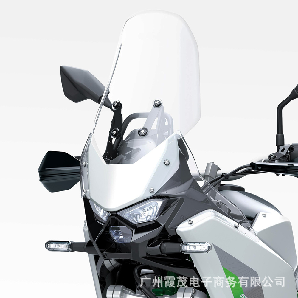 Suitable for Kawasaki KAWASAKI KLE 500 2026 model modified windshield, enlarged and heightened front windshield