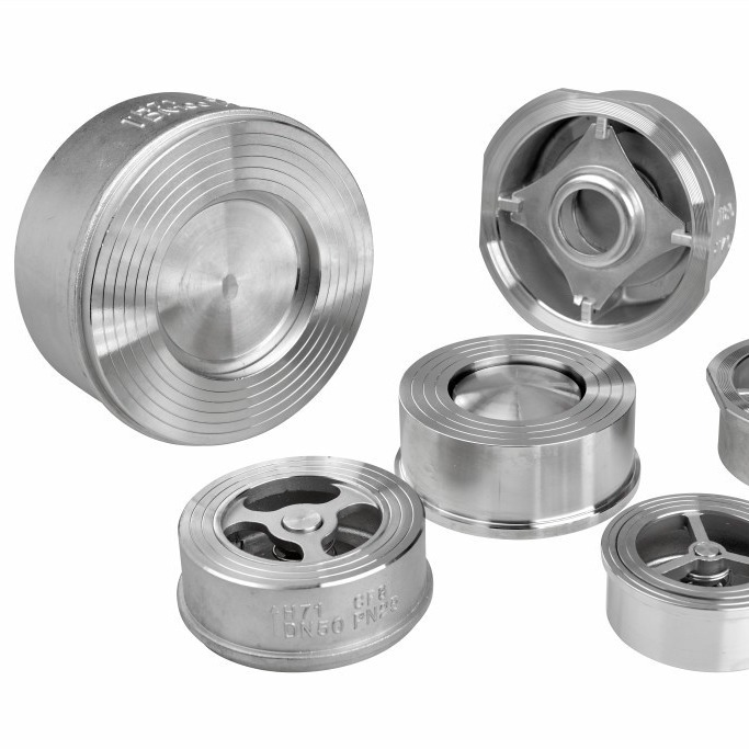 重型的不锈钢碳钢对夹式止回阀 H71W-40P 高压止回阀