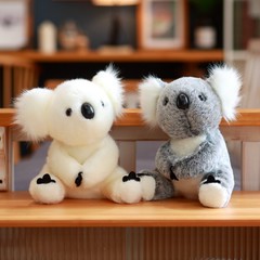 Ins cute koala plush toy small size doll children's toy school bag ornament keychain