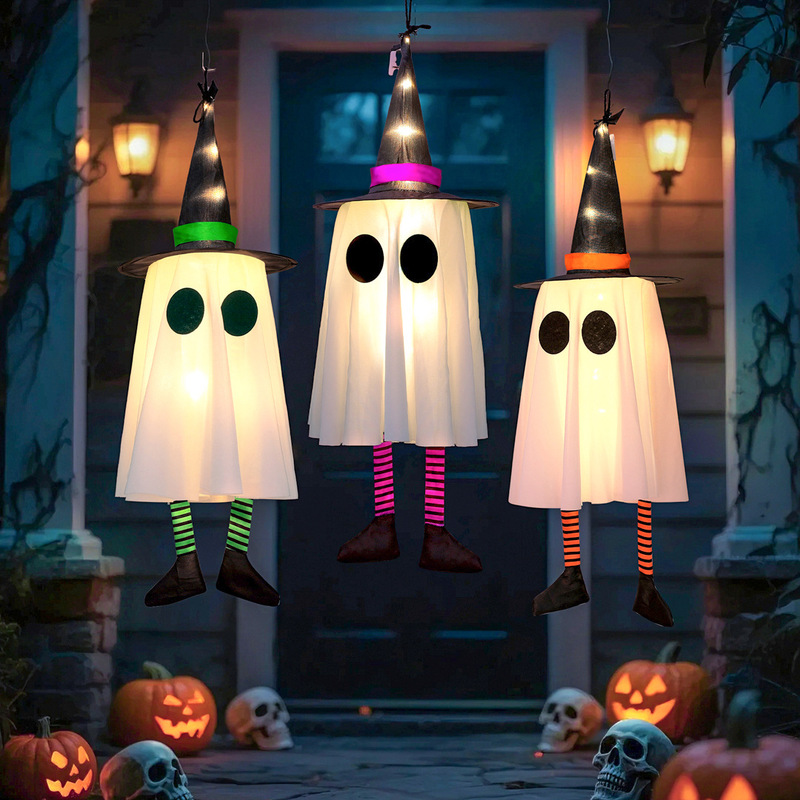 Carefully Selected Halloween Wizard Hats, Ghost Hanging Led Light Strings, Horror Atmosphere Indoor Decoration Hangings Carefully Selected Halloween Wizard Hats, Ghost Hanging Led Light Strings, Horror Atmosphere Indoor Decoration Hangings