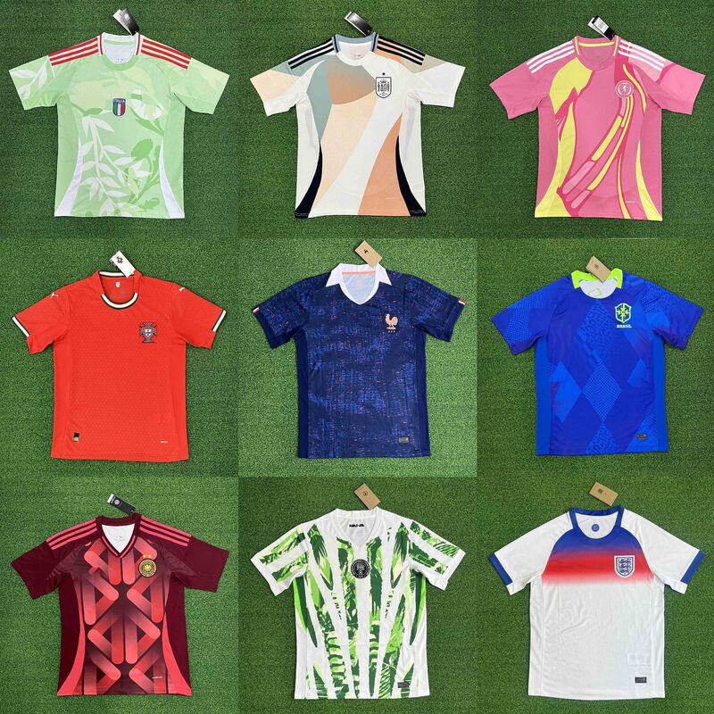 2526 国家チームサッカーユニフォーム ヨーロッパカップ イングランド ドイツ ドイツ スペイン ポルトガル ブラジル 韓国ジャージ|undefined