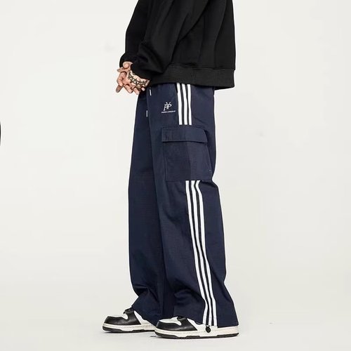 Men's Athletic Lounge Track Pants Running Pants Summer Marathon Fitness High-Elasticity Loose Training Quick-Dry Pants