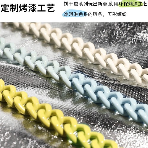 Niche design chain bag for women 2024 summer new fashion versatile one-shoulder crossbody bag for women small fragrant style women's bag