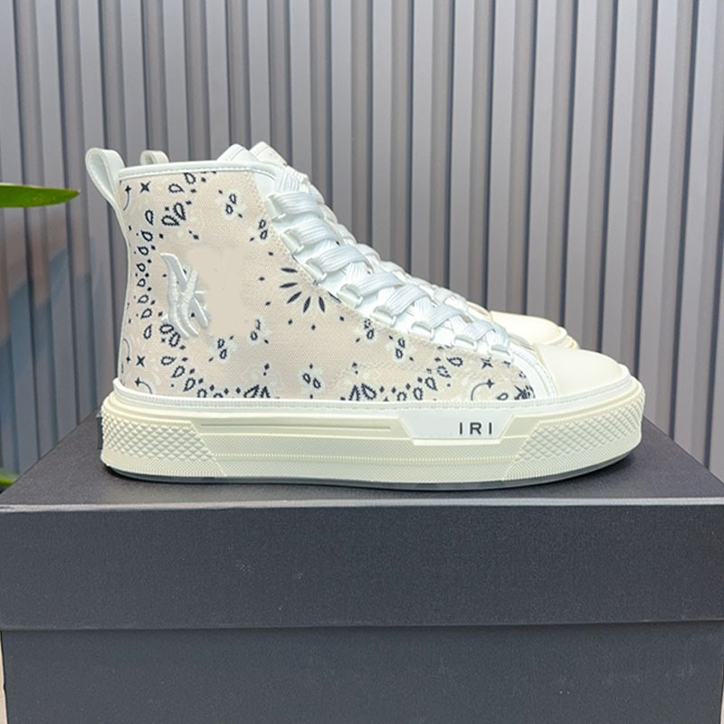 Comercio exterior 2023 nuevos zapatos de lona de ocio deportivos de estrella de cinco puntas de caña alta para hombre, plataforma de pasarela, zapatos de mujer de moda