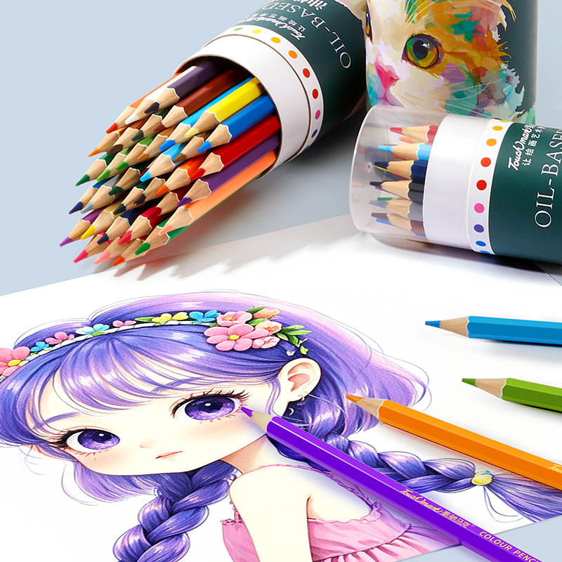 Aceitoso → adecuado para principiantes, color brillante, fácil de color superpuesto