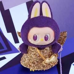 Xiaomi ミラノ ビニールぬいぐるみ ハンギング カード パープル ラブブ ぬいぐるみ ビニール ラブブ ブラインドボックス 人気人形