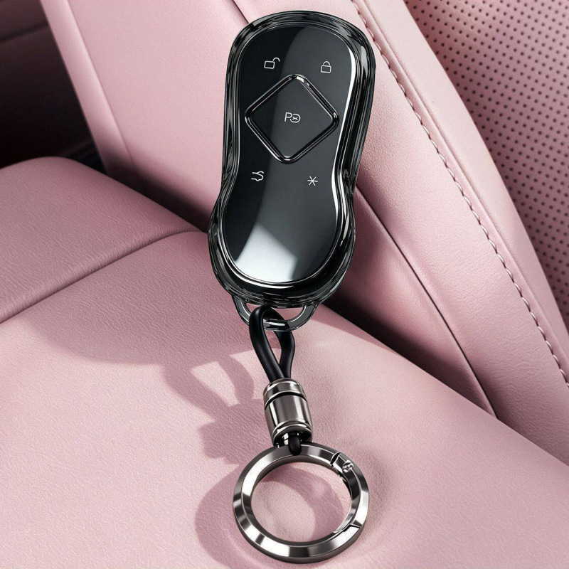 26 Models of Xpeng Mona M03 Key Protection Cover, Key Case, Tpu Transparent Anti-Drop Shell, Interior Modification Accessories