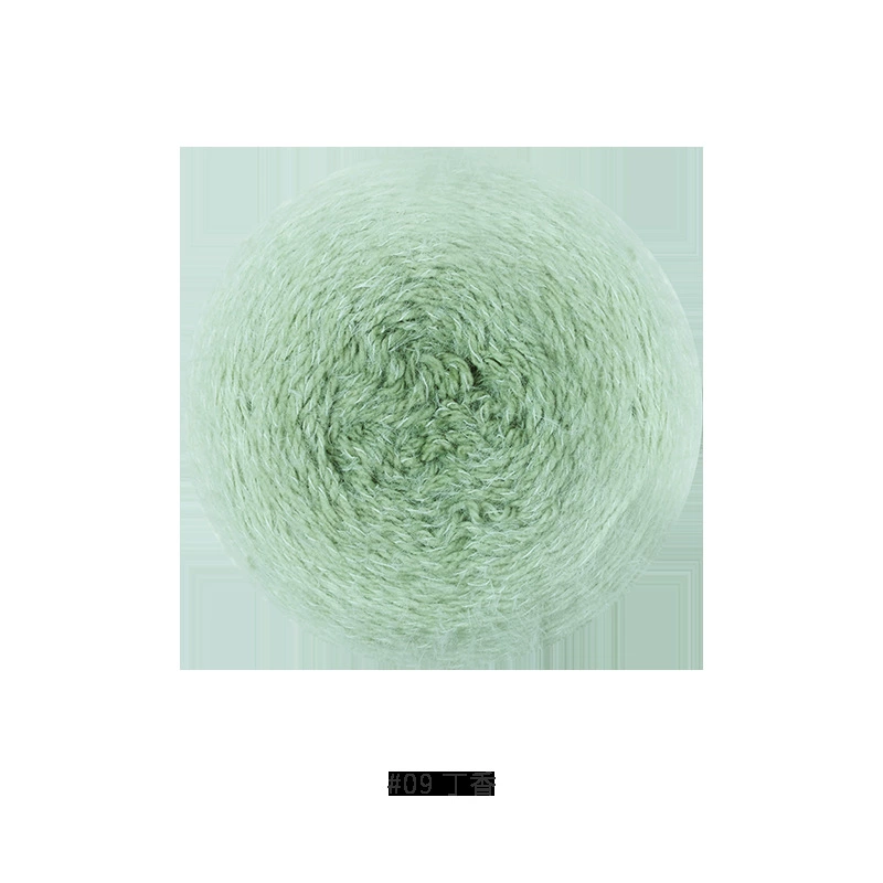 Gradient section-dyed wool yarn cake, 600 g, hand-knitting & crochet scarf thread