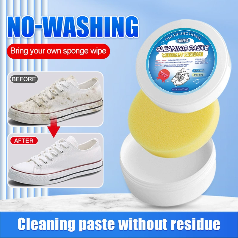 EAREPIS Белая обувь Очиститель Крем Спортивная обувь Холст обувь без мытья поверхности для удаления пятен Многофункциональный очиститель