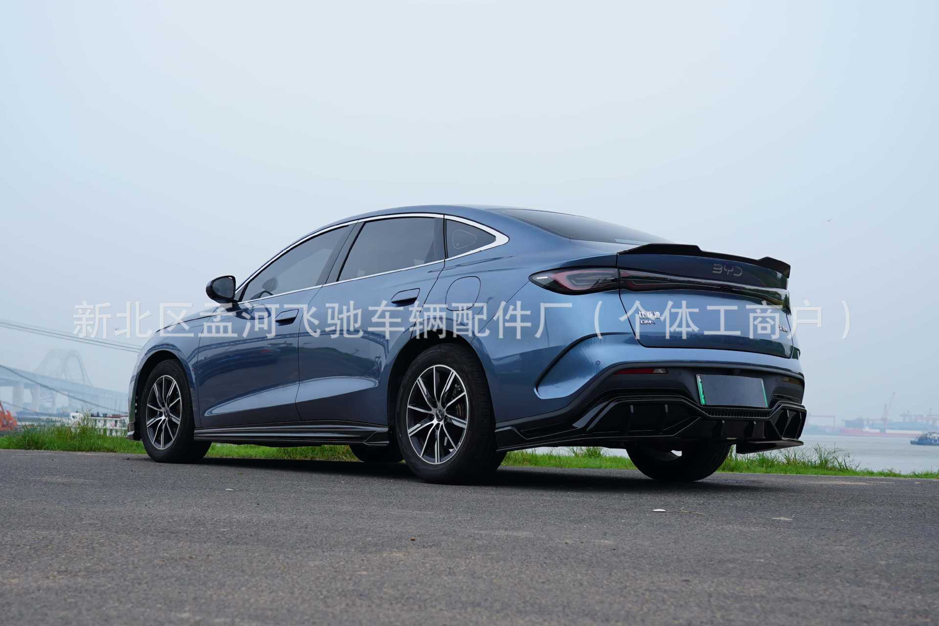 Suitable for 24-25 BYD Seal 06dmi rear spoiler modification, fixed wind wing, trunk spoiler, rear spoiler