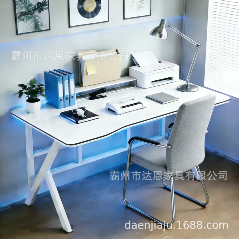 Computer Desk, Desktop Home Office Desk, Simple Gaming Desk, Rental Room Desk, Foldable