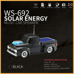 ピカピカ車モデルbluetoothスピーカーLedフラッシュスピーカーサブウーファbluetoothスピーカー太陽エネルギー対外貿易スポットWS692