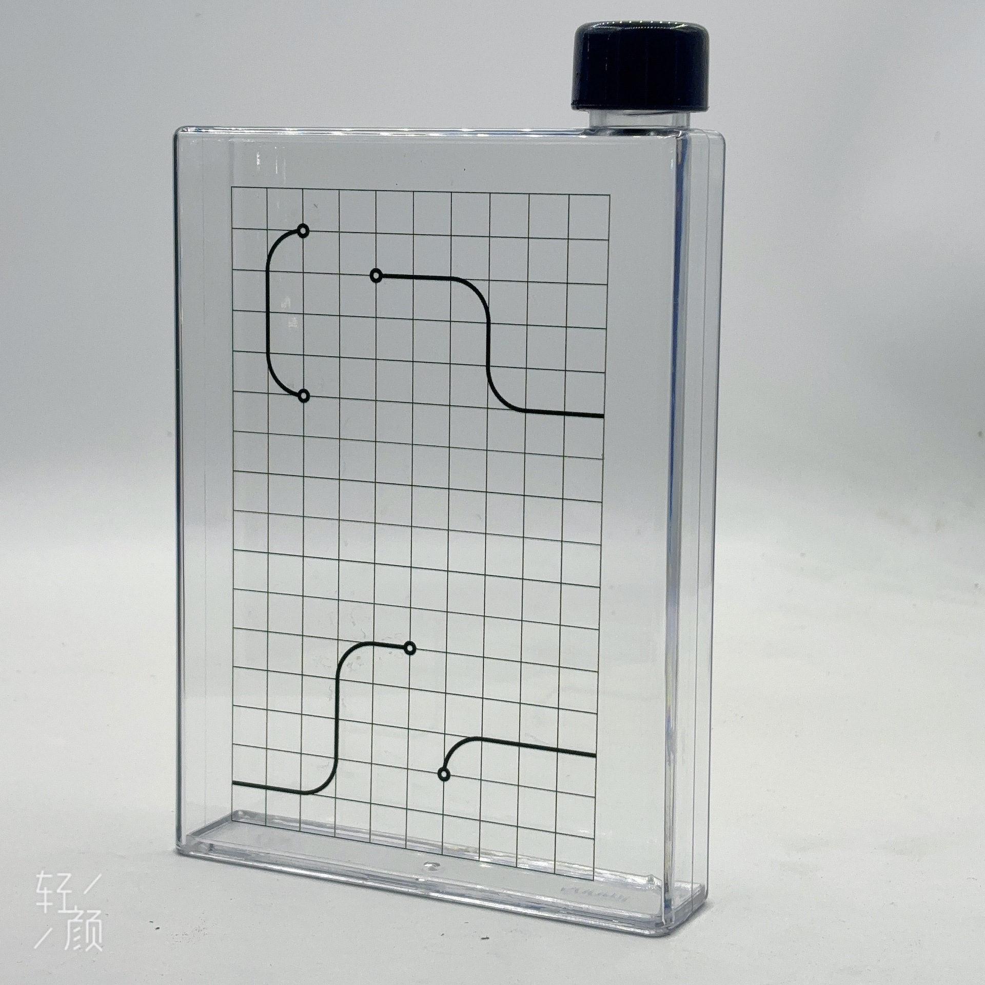 Regalo creativo taza de plástico plana A5 papel taza de agua estudiante deportes taza de mano al por mayor A6memo hervidor de agua fabricante