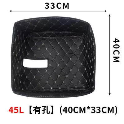 box liner 45L 36L 55L, Motorcycle trunk - 45lwith-holesbottom-thickened-leather-material