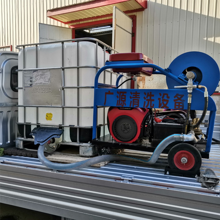 柴油驱动 下水道高压泵清洗机 50公分管道高压水流疏通清洗泵
