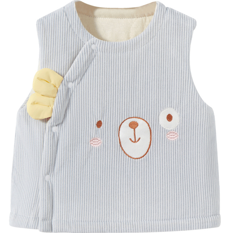 Chaleco DE LOS NIÑOS otoño e invierno Bebé Abrigo acolchado Delgado chaleco niños y niñas caliente engrosada invierno chaleco del bebé
