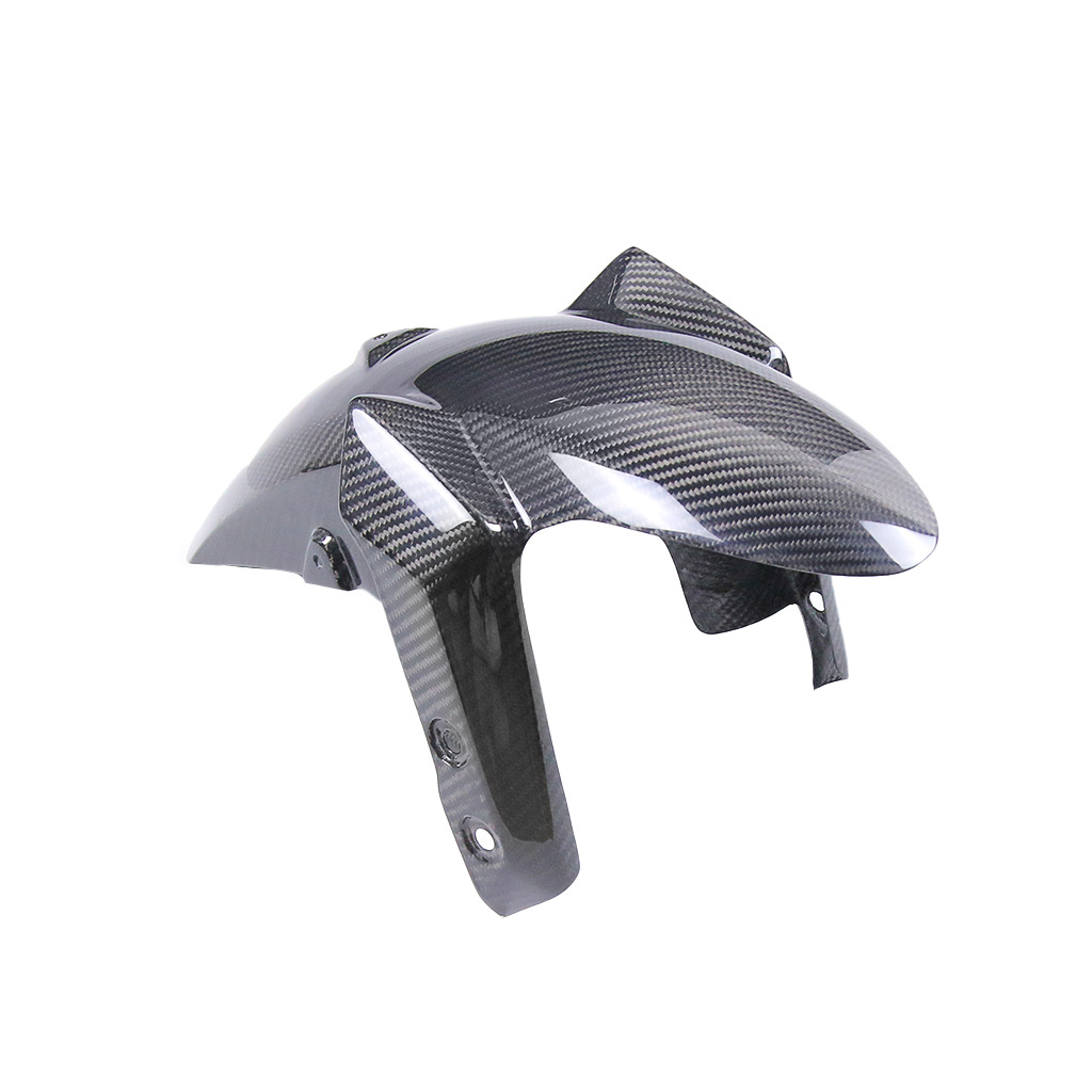 Suitable for YAMAHA Yamaha MT09 FZ09 motorcycle modified carbon fiber front fender soil removal plate shell