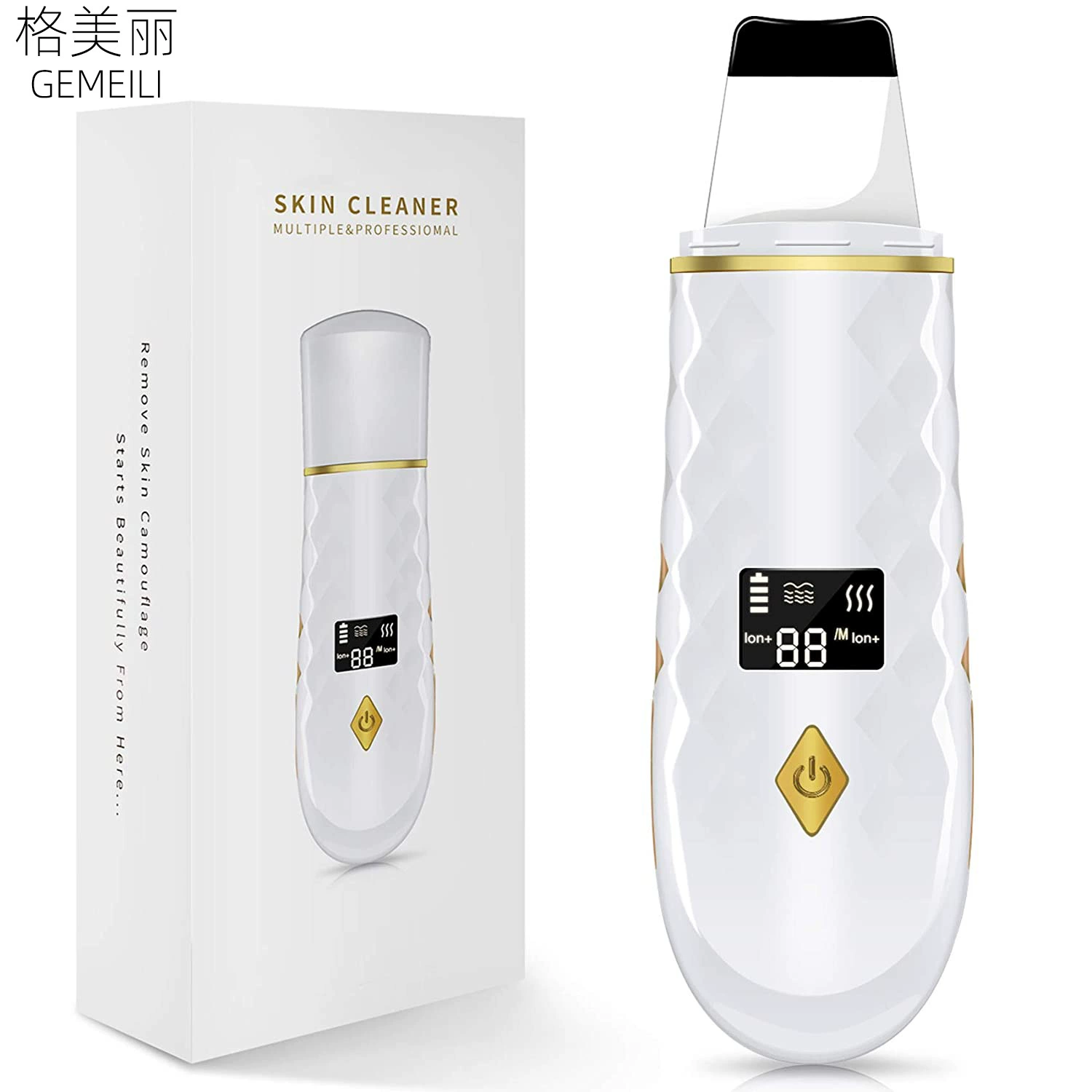 ЖК-экран кожаный Скребок Лопата для угрей очиститель пор очищающее средство для лица средство для удаления угрей кожаный скребок