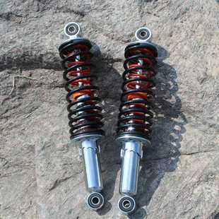 電動車電摩踏板車助力車改裝配件后減震避震器優質雙簧減震器
