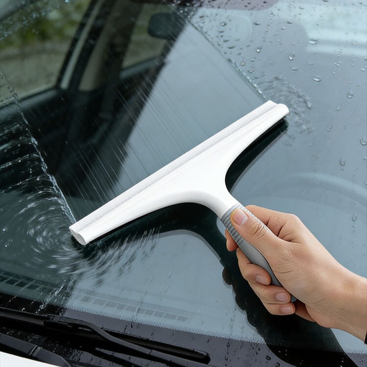 Professional Glass Cleaning Tool for Home Use, Silicone Squeegee for Bathroom and Window Cleaning, Specialized for Cleaning Car Windows