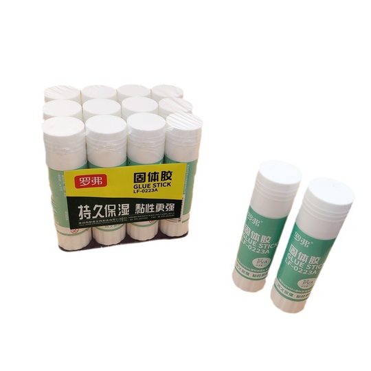 Solid glue learning office solid glue stick 23g white high viscous glue solid manual class glue finance wholesale