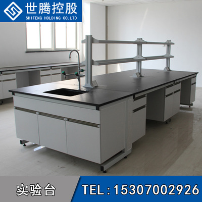 廠家批發學校醫院實驗室鋼木實驗台化驗室邊台中央操作台通風櫥櫃