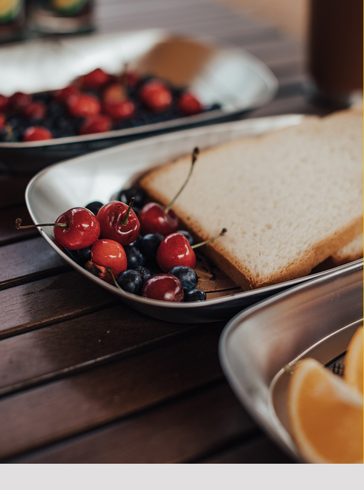 Camping Fruit Plate 8