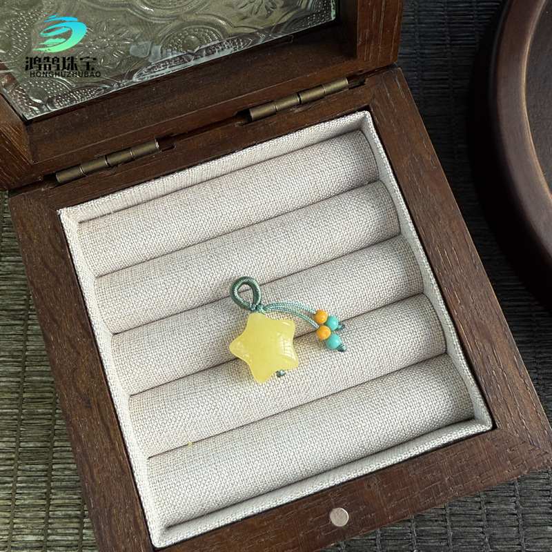 Hand-Woven Second-Generation Beeswax DIY Accessories, Beaded Jewelry, Bracelet Spacers, and Decorative Pendants