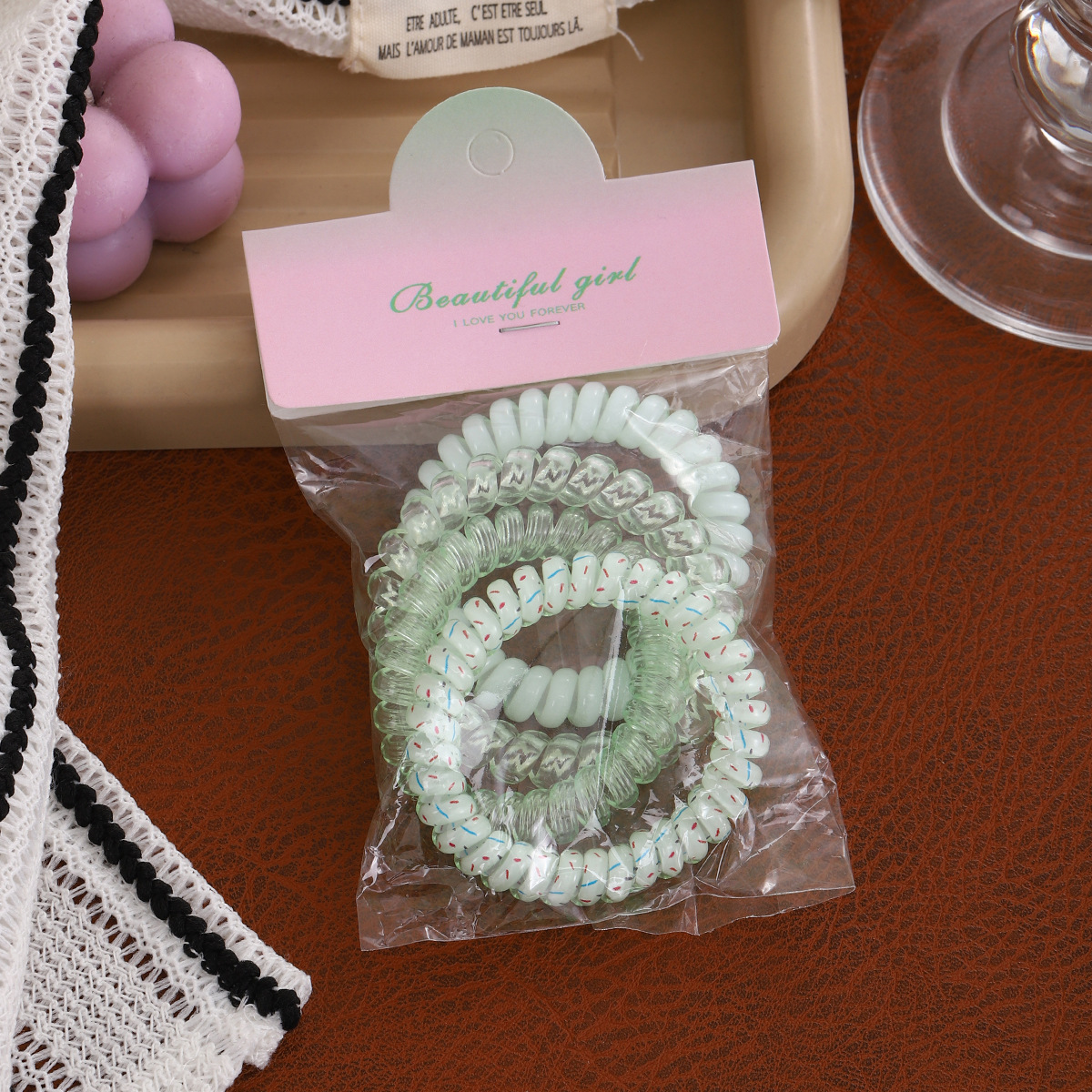 Green apple green [4 pieces in bag as shown]