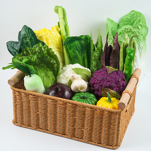 Early Education Fake Window Props Cabbage Shooting Vegetable Radish Studio Props Model Fake Activity Ornaments Simulated Vegetables