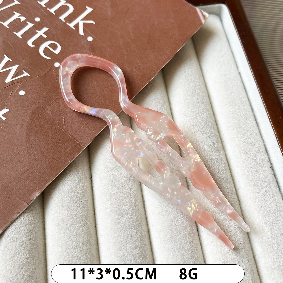 El estilo francés de PVC elegante antideslizante pellizco antiguo sensación de alto nivel bola de cabello clip de cabello de mujer clip de cabello accesorios para el cabello