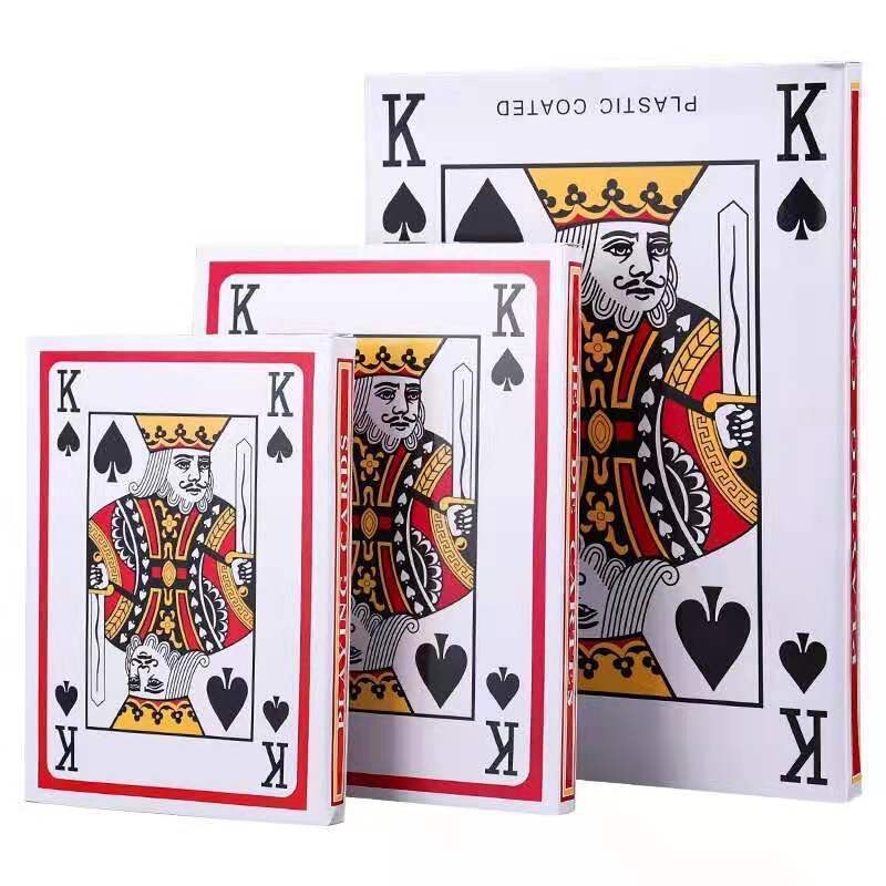 Large Playing Cards, Oversized Creative Poker, Double, Triple, Quadruple A4 Internet Celebrity Funny Same Style Large Playing Cards Large Playing Cards, Oversized Creative Poker, Double, Triple, Quadruple A4 Internet Celebrity Funny Same Style Large Playing Cards