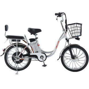 外貿跨境雅迪車載踏板車自行車代步車一體輪電瓶車電動二輪電動車