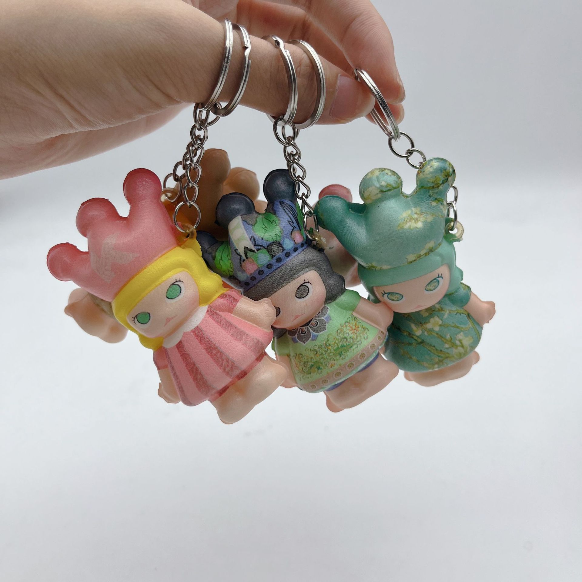 왕관 공주 키링 (약 9cm)