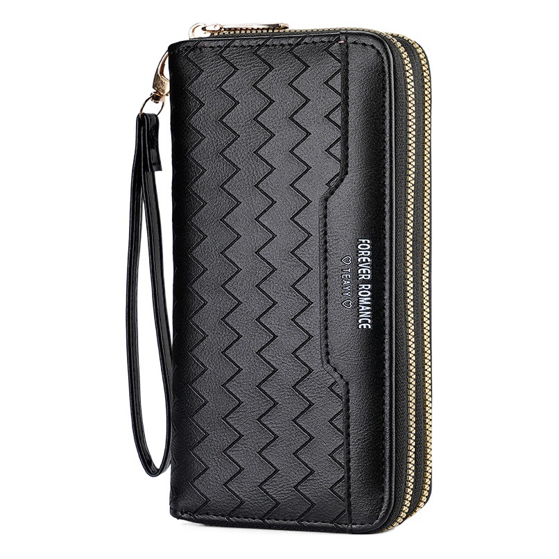 Cartera de Mujer 2025 Nueva Cartera Pequeña para Chicas Larga Versátil de Gran Capacidad con Múltiples Ranuras para Tarjetas Monedero Transfronterizo al por Mayor.