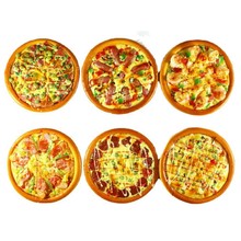 仿真披萨模型假的食物玩具6寸pizza西餐厅橱窗装饰品摆设整蛊道具