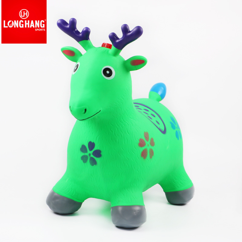 Inflatable music painted toy for jumping for kindergarten