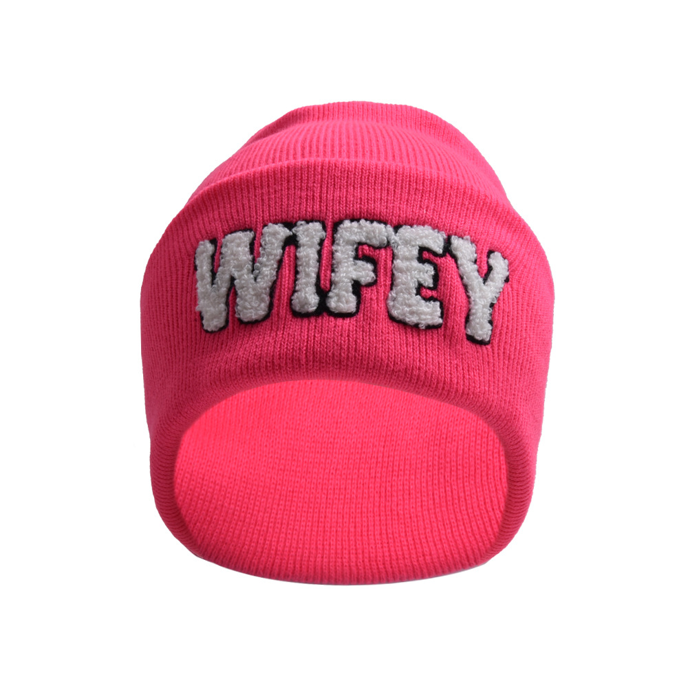 Unisex Original Design Letter Eaveless Wool Cap display picture 22