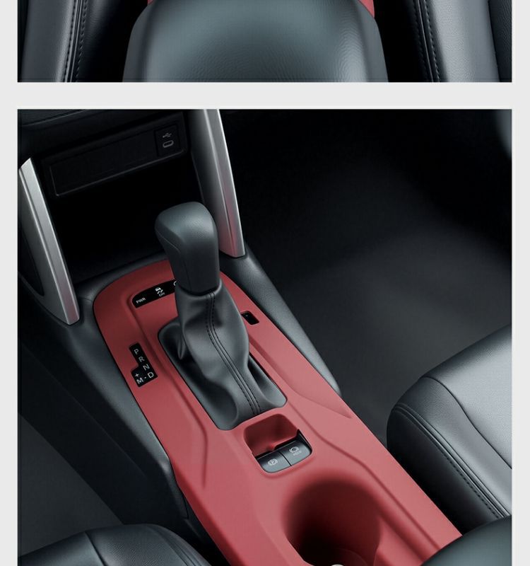 Corolla Rui Fangfeng Landa Central Control Silicone Pad Gear Water Cup Panel Protective Sticker Modification Supplies Accessories