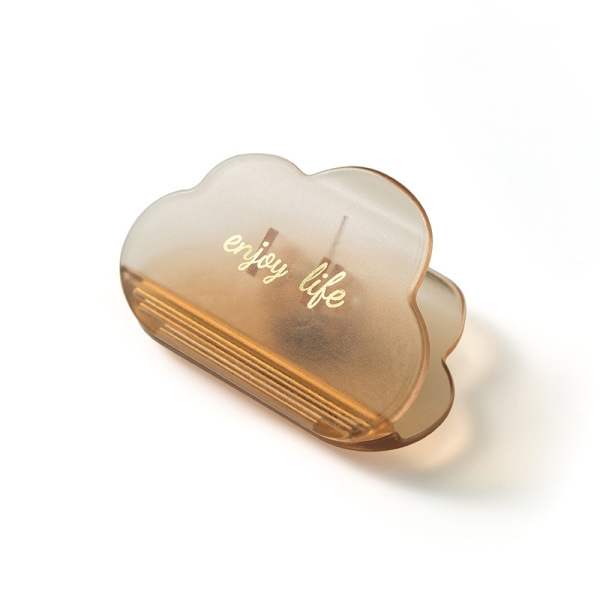 Multifunctional sealing clip Light luxury food bag folder snack clip…