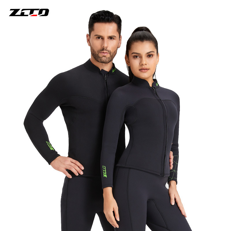 3mm diving suit ZCCO men's and women's split diving suit cold-proof warm top pants snorkeling surfing winter swimsuit
