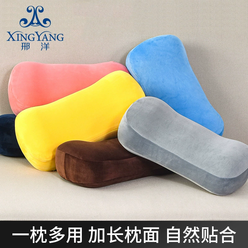 Подушка перемещения портативной небольшой подушки ворсины перерыва на обед офиса размера пены памяти отдельного человека подушки небольшого мини цервикальная