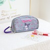 Japanese double-layer capacious pencil case, stationery for elementary school students, storage bag